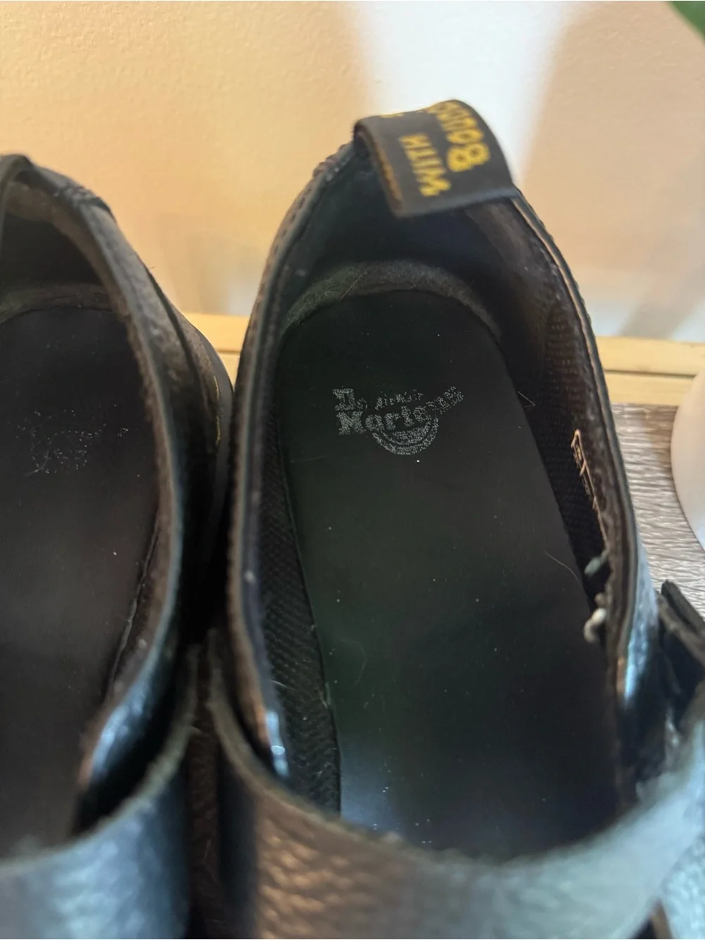 Dr. Martens Black Chunky Platform Mary Jane with Buckle